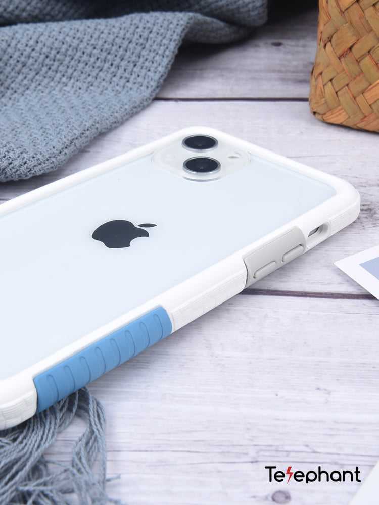 Telephant-White Ash Blue เคสกันกระแทก สำหรับ 13promax, 13pro, 13, 13mini NMDer Style 2022