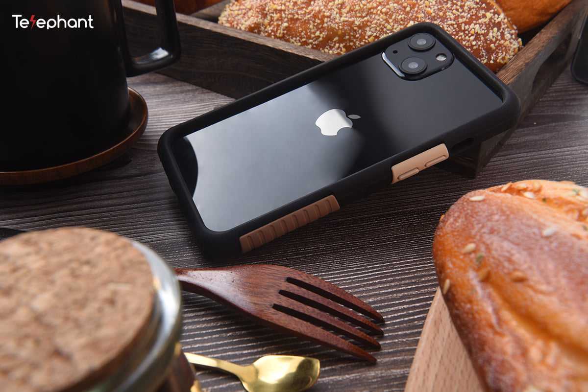 Telephant- Black Caramel เคสกันกระแทก สำหรับ 13promax, 13pro, 13, 13mini NMDer Style 2022