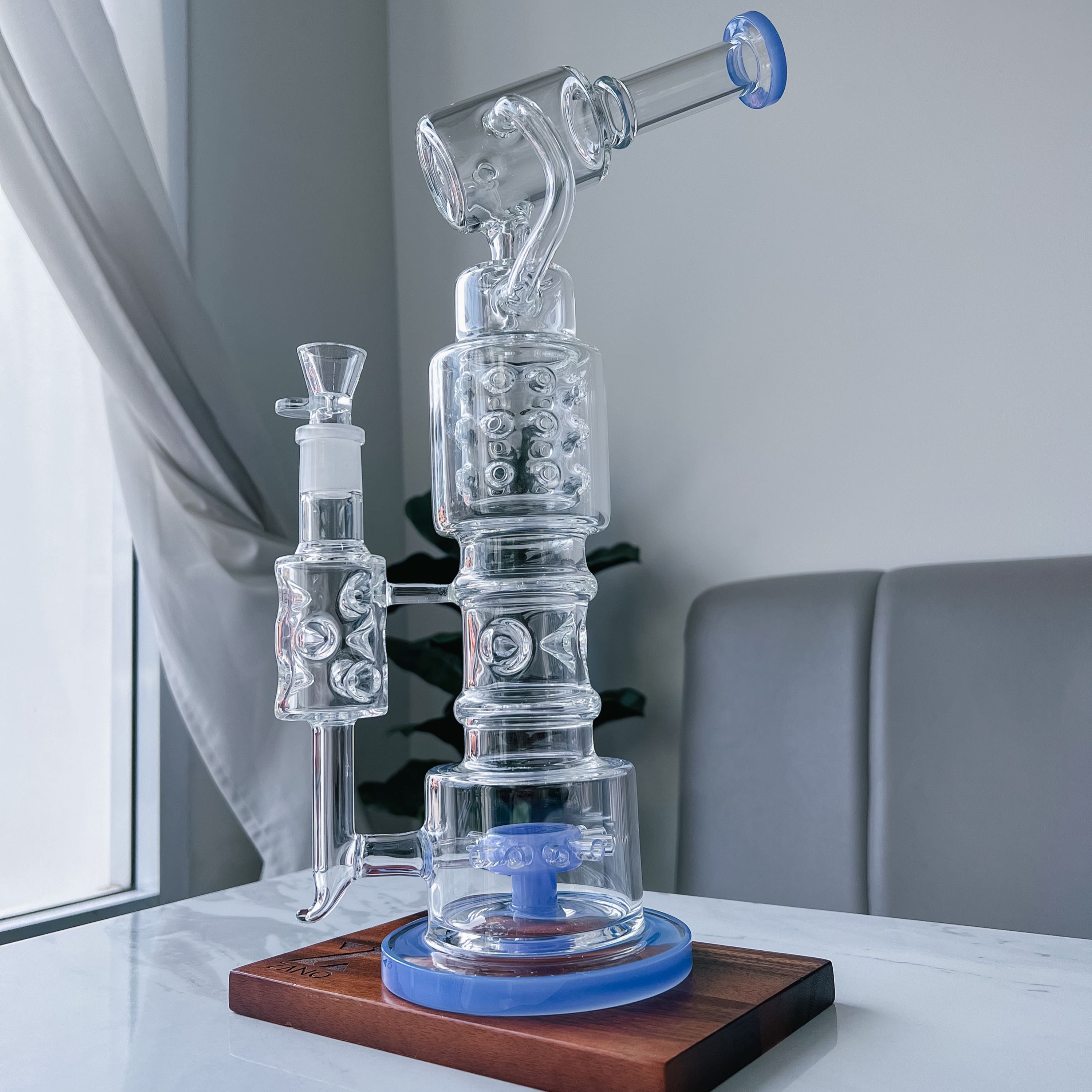 Mini Beaker Glass Bong | 20 cm | LINE SHOPPING