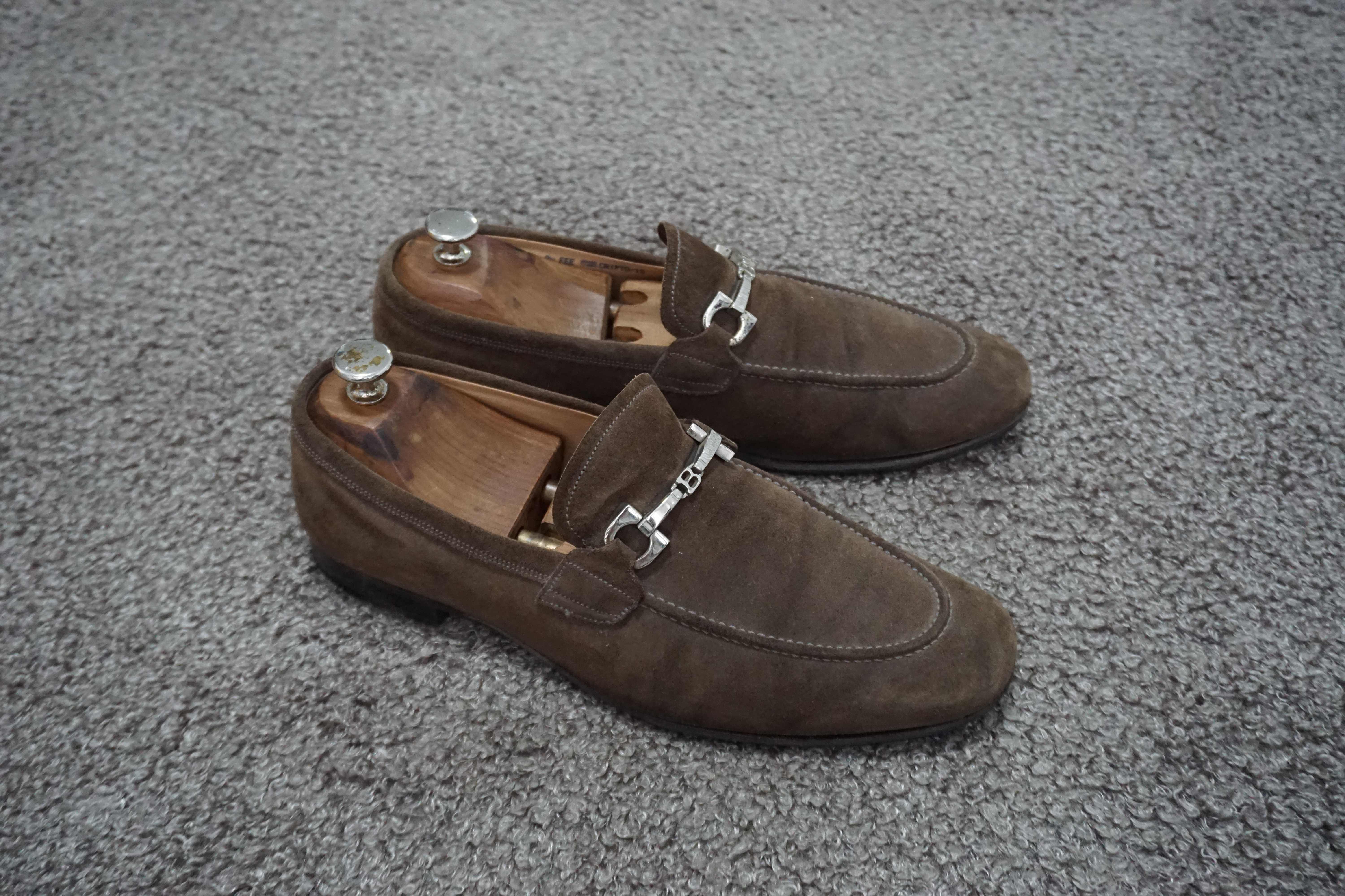 BALLY LOAFER SHOES size 8.5