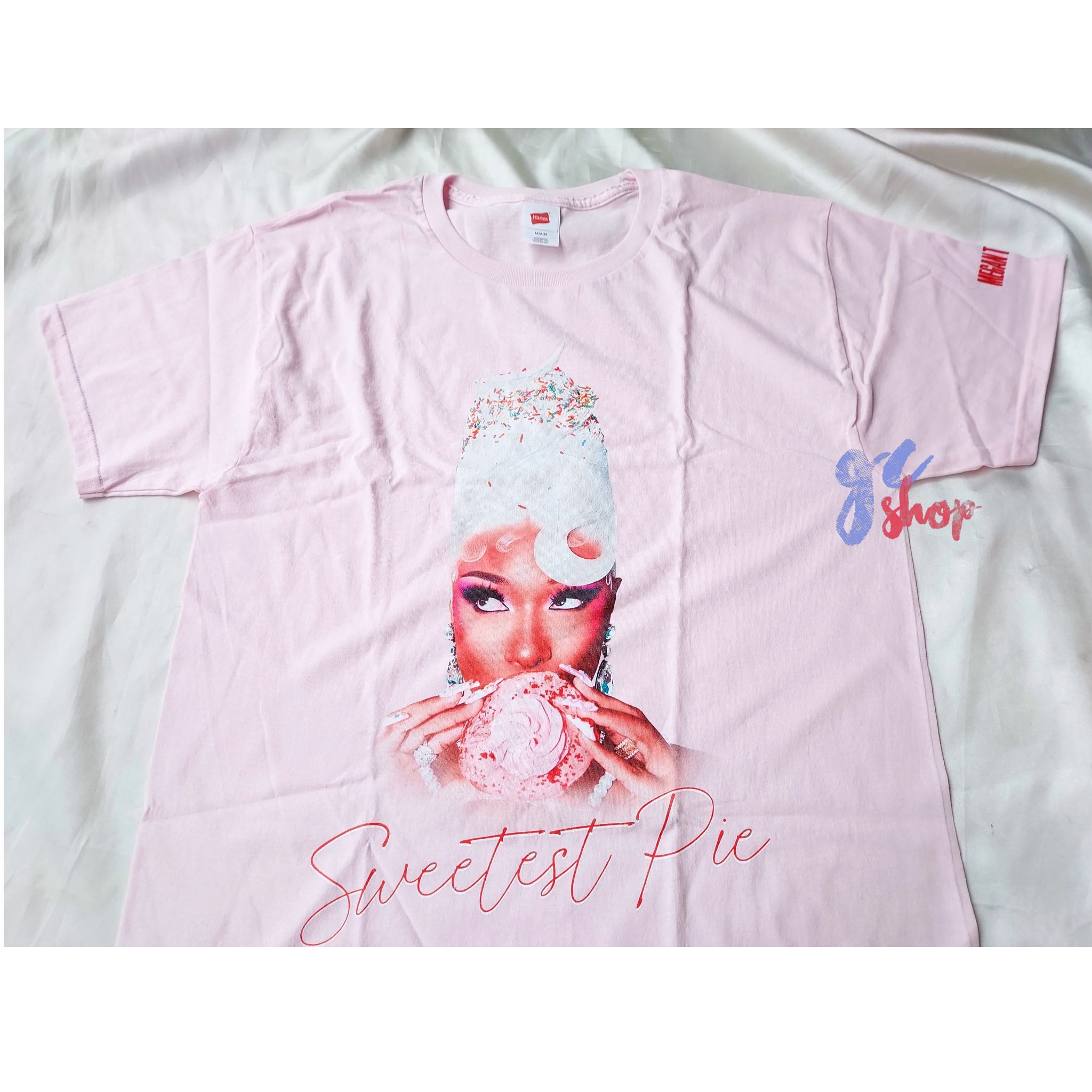 [พร้อมส่ง] Megan Thee Stallion - SWEETEST PIE PHOTO T-SHIRT สินค้า official ของแท้