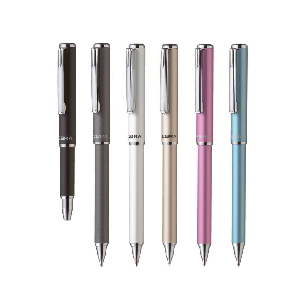 ปากกาลูกลื่น Mini Slide แบบยืดด้ามได้ Zebra Ballpoint Pen SL-F1 ( BP075)