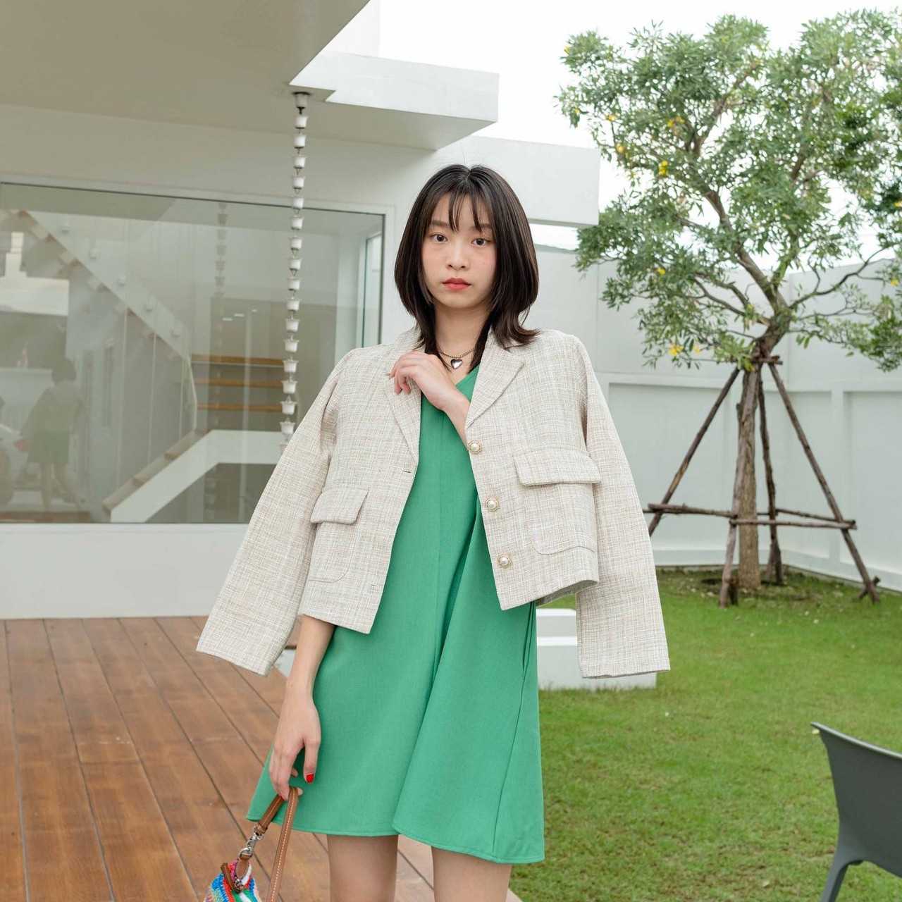 Kimamme - เสื้อ รุ่น Opera Tweed Jacket 2 สี