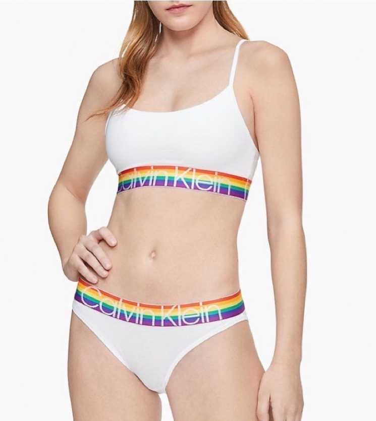 พร้อมส่ง🇺🇸Calvin Klein - Modern Cotton Pride Bralette