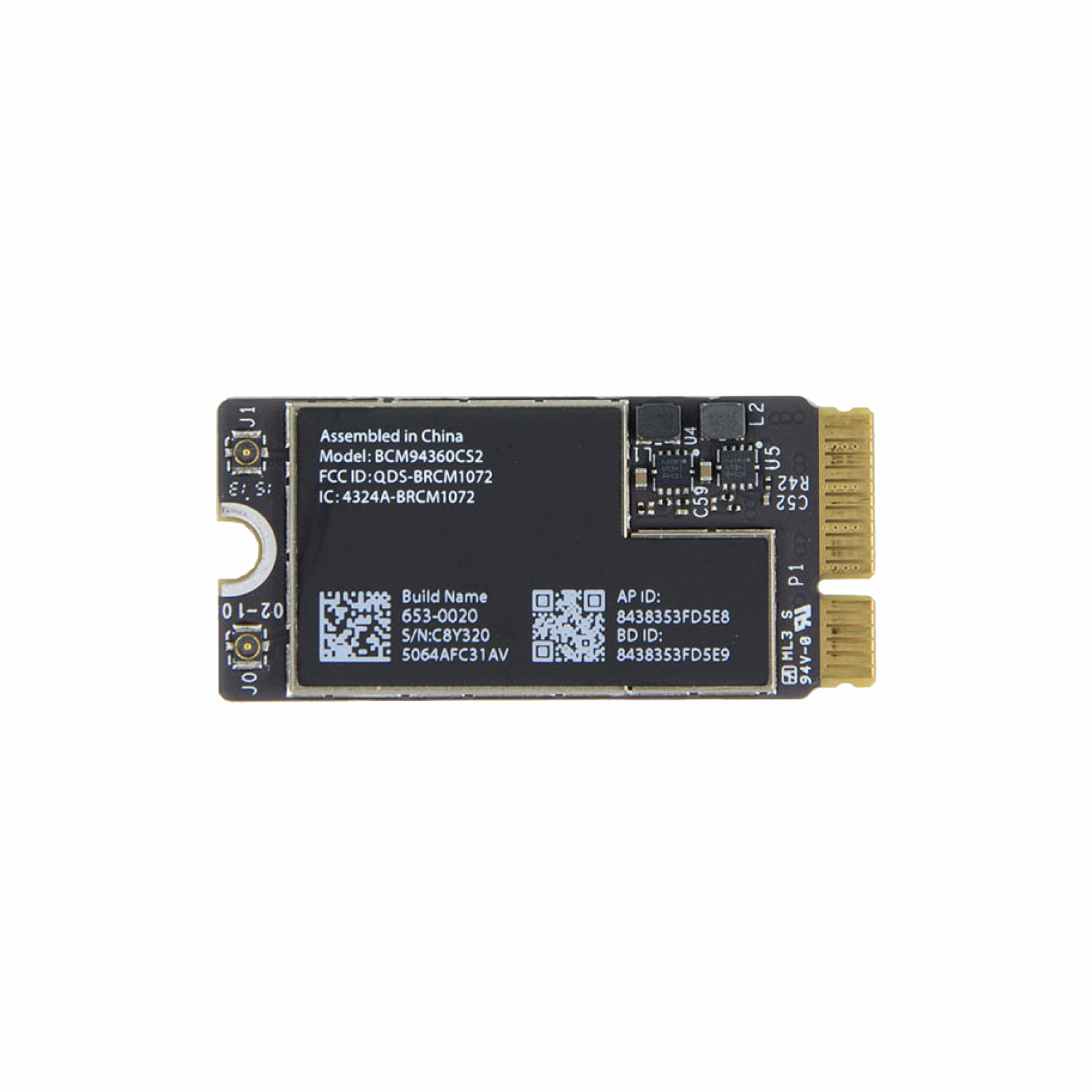 AirPort Card Bluetooth  MacBook Air 11-inch  Mid 2013 -2015 MacBook Air13-inch Mid 2013 - 2017