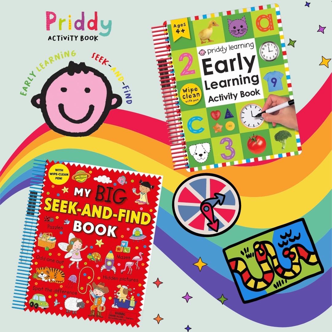 หนังสือเสริมทักษะ เตรียมความพร้อมก่อนเข้าเรียน PRIDDY