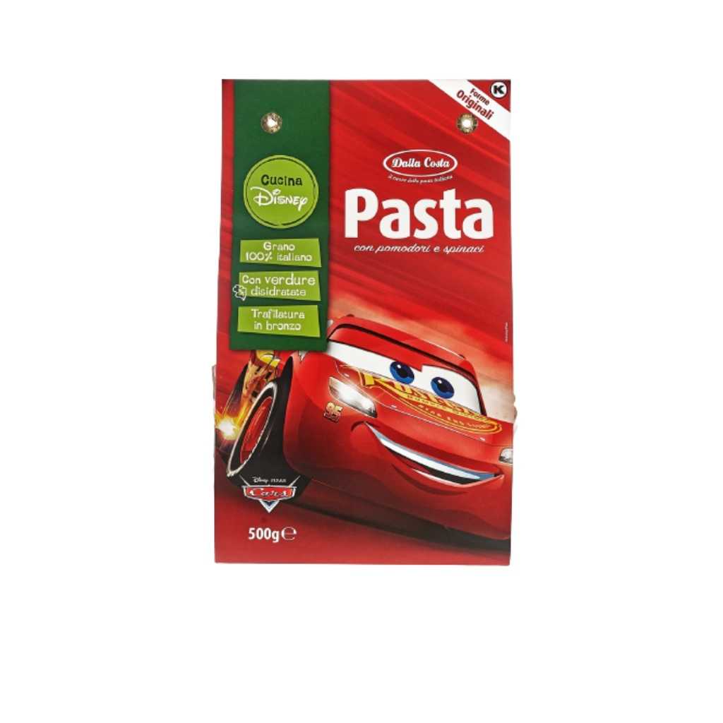 Dalla Costa ออแกนิค พาสต้า Disney Cars 3 สี ถุง 500g.
