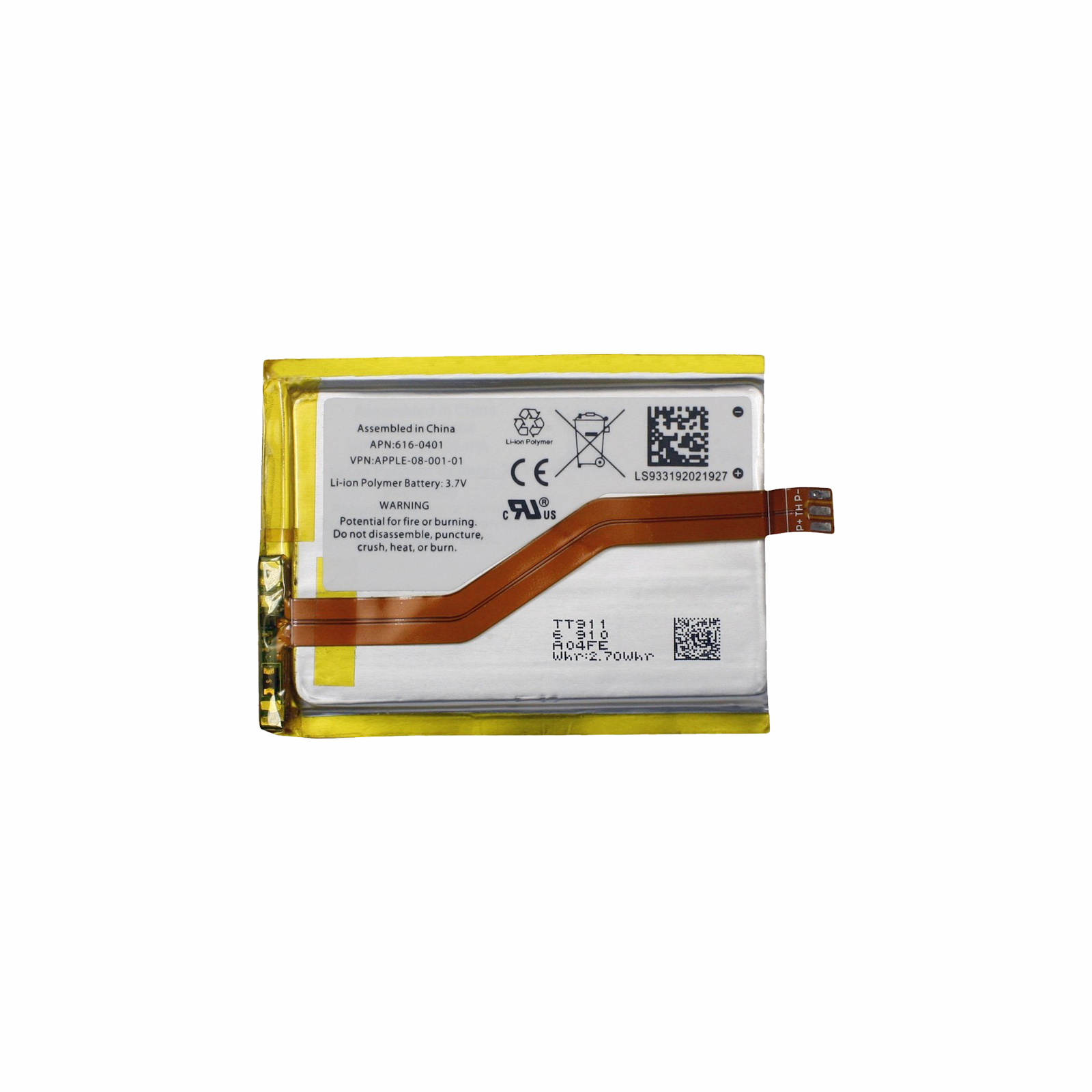 Battery  iPod Touch 2nd Generation Model A1288