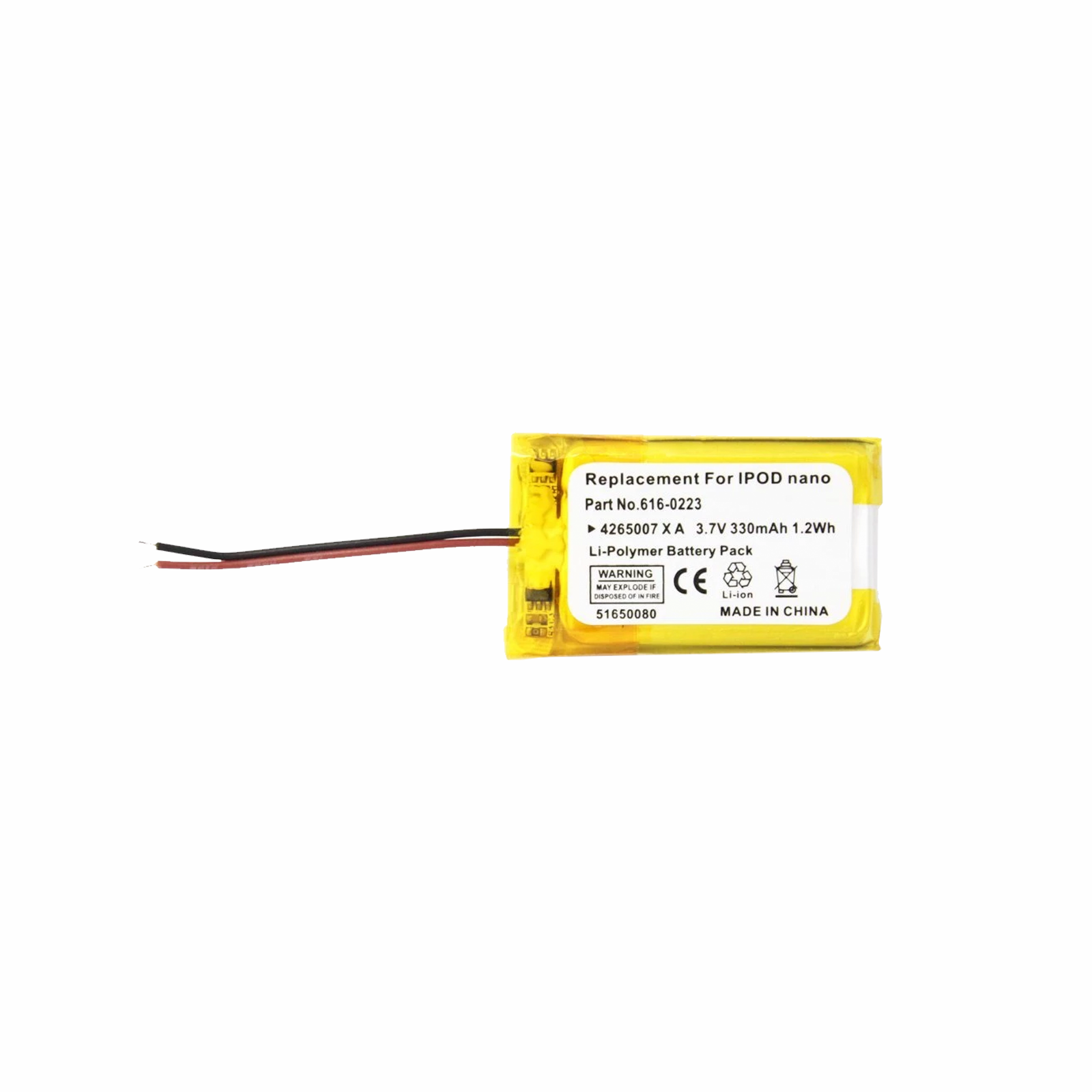 Battery  iPod Nano 1st Generation Model A1137