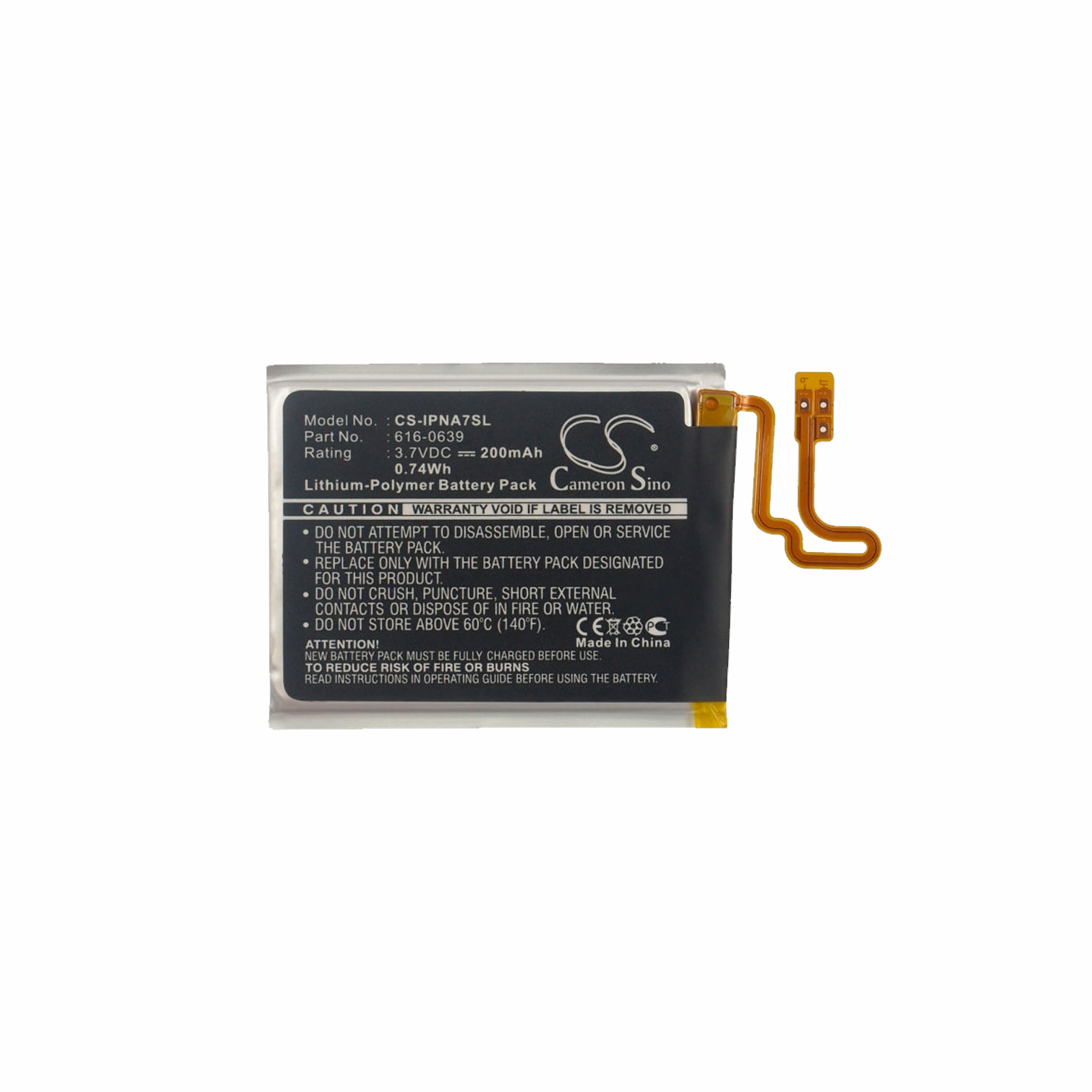 Battery Cameron Sion iPod Nano 7th Generation Model A1446
