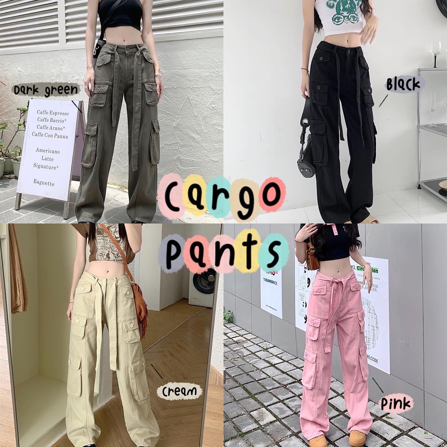 (PREORDER) - cargo pants