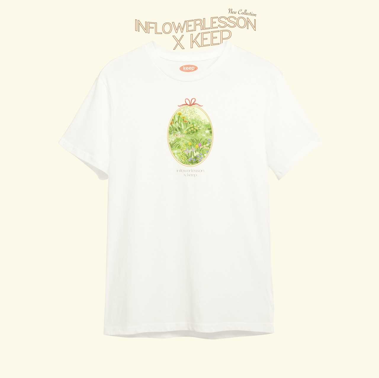 เสื้อยืด Keep A day inflowerlesson