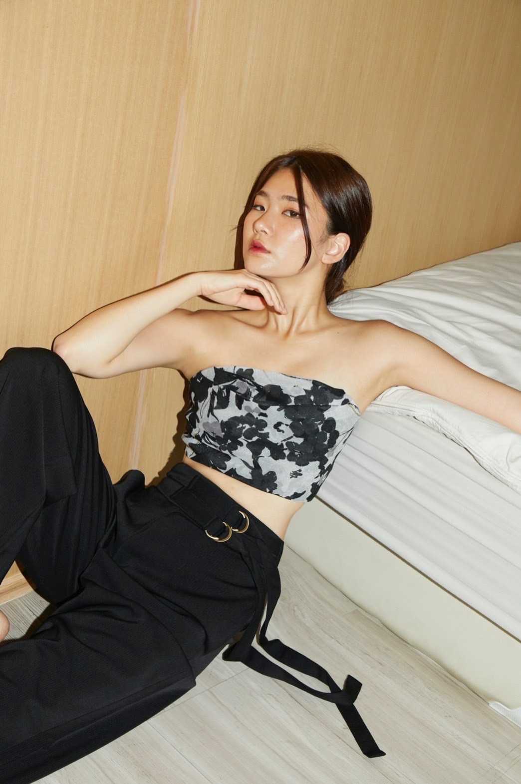 Lila Top in Black