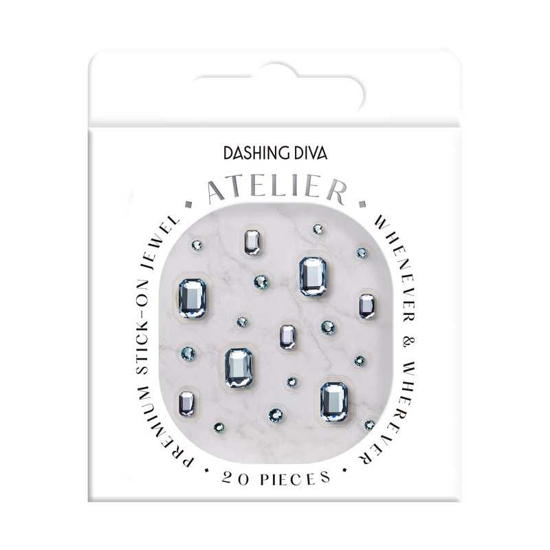 Dashing Diva Atelier เพชรคริสตัลตกแต่งเล็บ รุ่น ATJ002 จำนวน 1เซตมี 20 ชิ้น