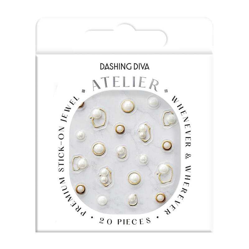 Dashing Diva Atelier เพชรคริสตัลตกแต่งเล็บ รุ่น ATJ011 จำนวน 1เซตมี 20 ชิ้น