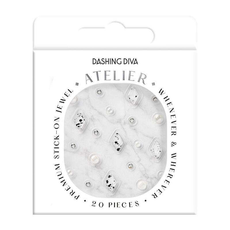 Dashing Diva Atelier เพชรคริสตัลตกแต่งเล็บ รุ่น ATJ013 จำนวน 1เซตมี 20 ชิ้น