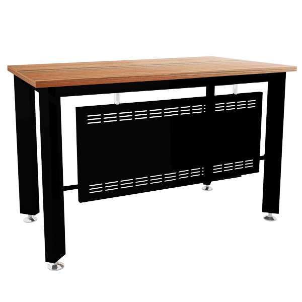โต๊ะทำงาน ขนาด 150 ซม. รุ่น BDK-P1560 (B-WALNUT)