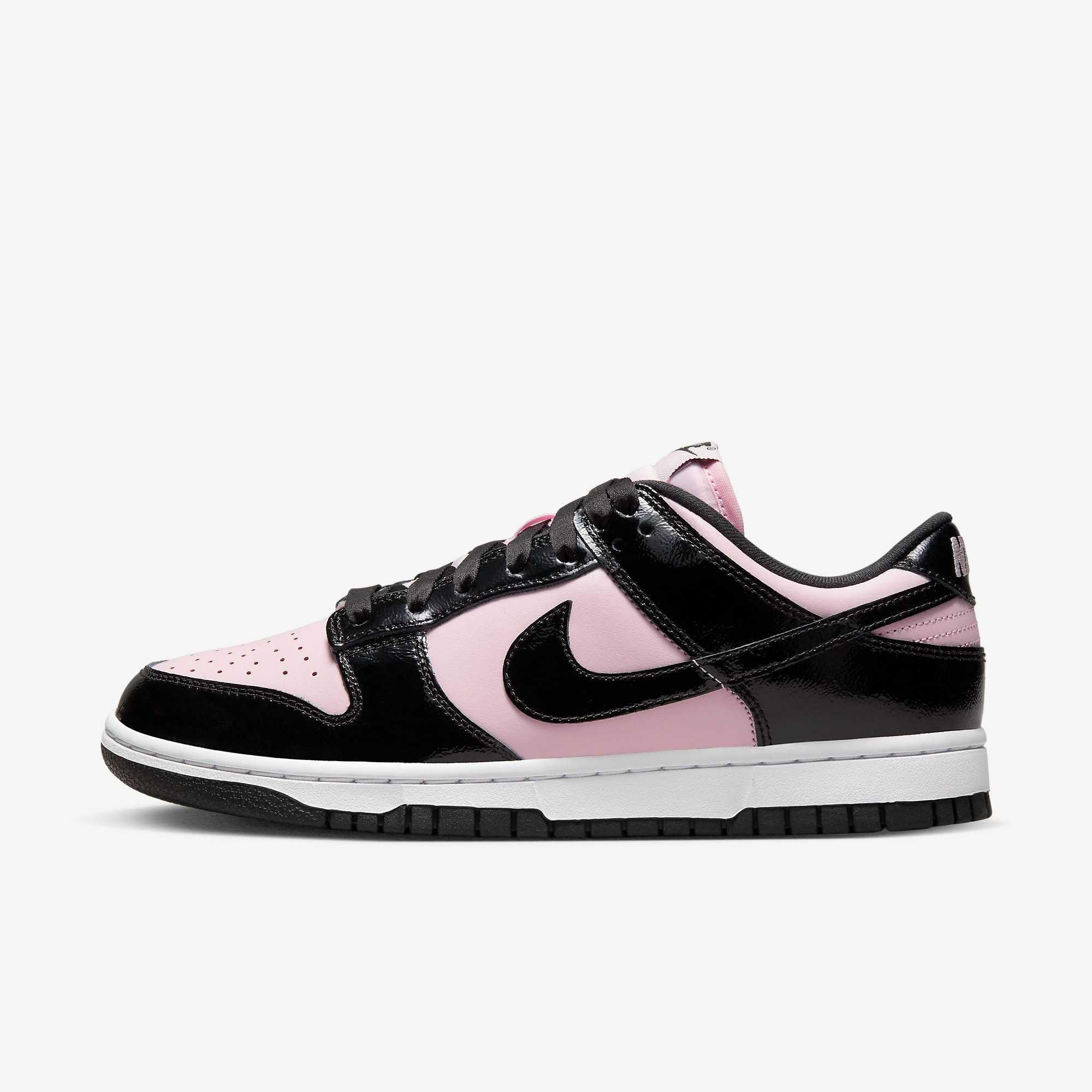 Nike Dunk Low “Pink Black Patent”
