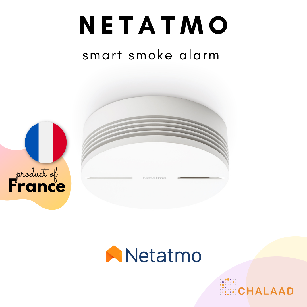 Netatmo Smart Smoke Alarm เครื่องตรวจจับควันอัจฉริยะ ผ่าน Wi-Fi รองรับ Apple HomeKit / Google Home