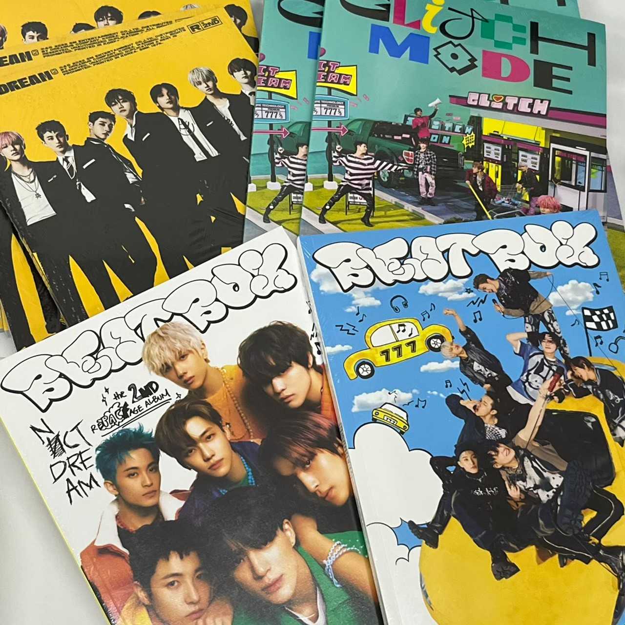 ALBUM NCTDREAM พร้อมส่ง (GILTCH MODE / BEATBOX)