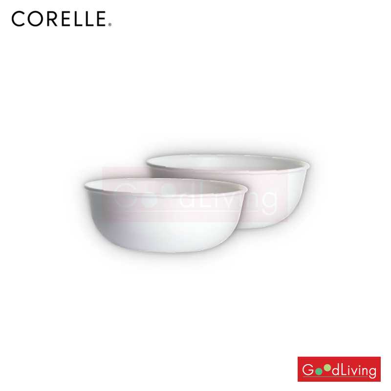 Corelle ชามซุป ขนาด 473 ml. สีขาว 2 ชิ้น /C-03-416-NLP-B2