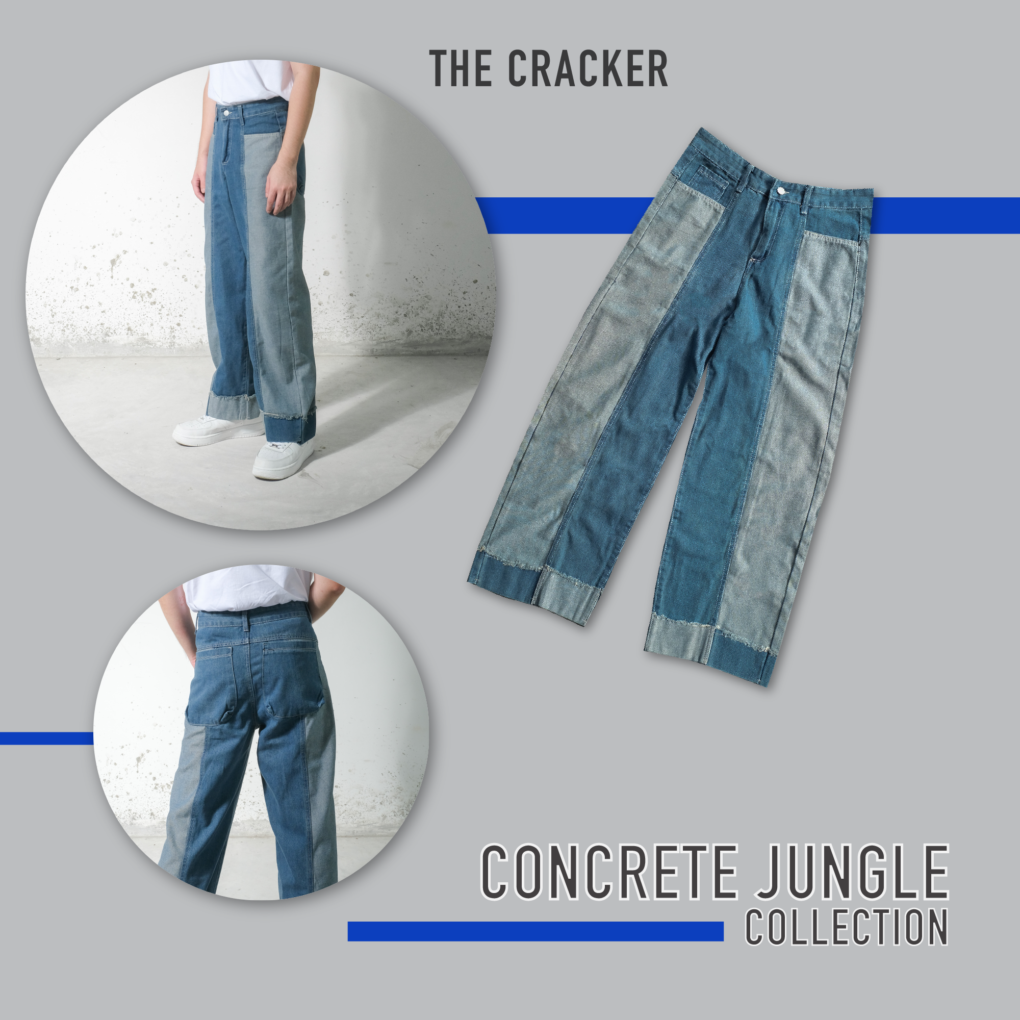 Concrete jungle jeans.