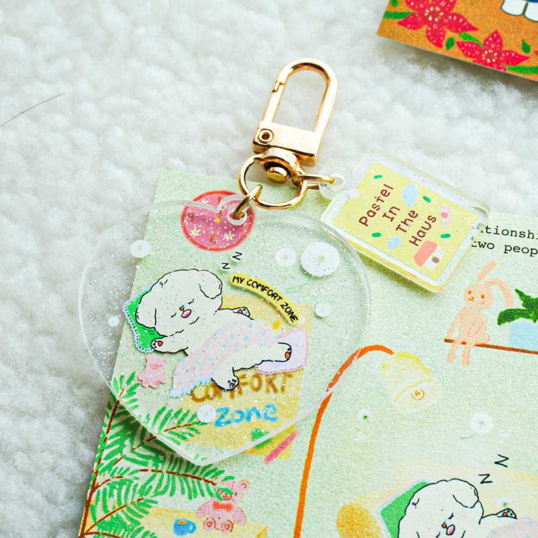 🔑💍Keyring : My Comfort Zone
