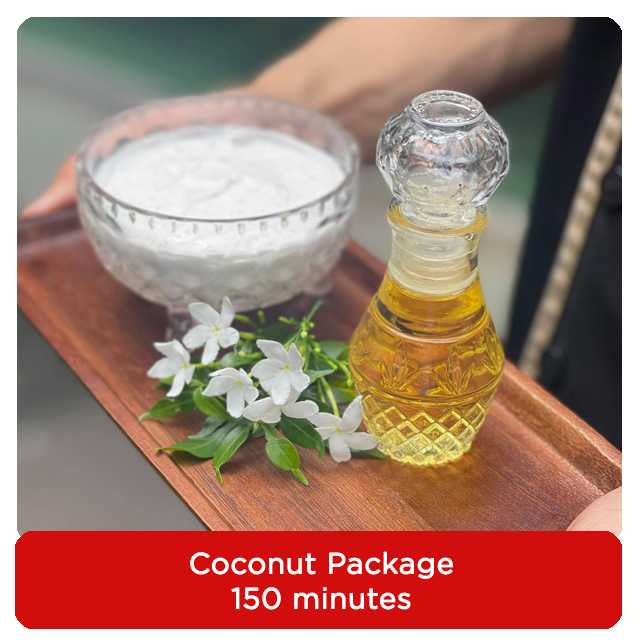 [𝟭 𝗽𝗲𝗿𝘀𝗼𝗻] Coconut Package 150 mins