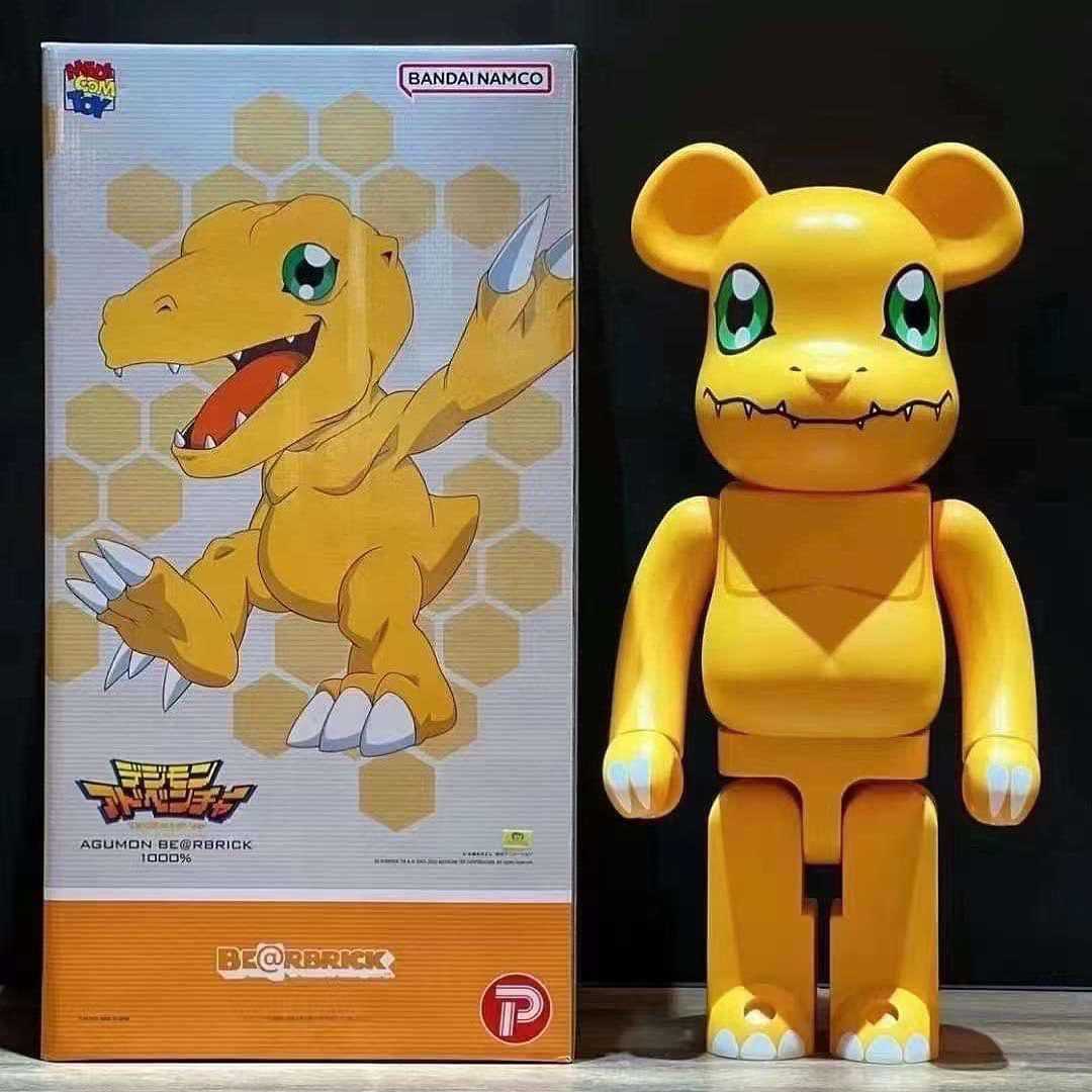 Be@rbrick Digimon Agumon 1000%