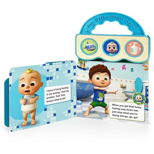 หนังสือ Sound book JJ's Potty Time 👶🏻📚
