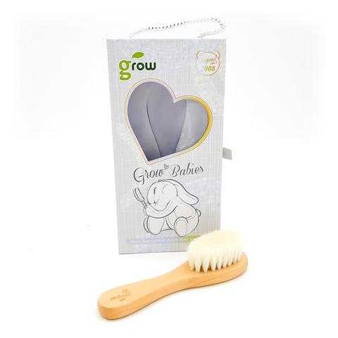 Best Seller GROW Natural Hair Brush หวีแปรงผม สำหรับทารกเเรกเกิดขึ้นไป