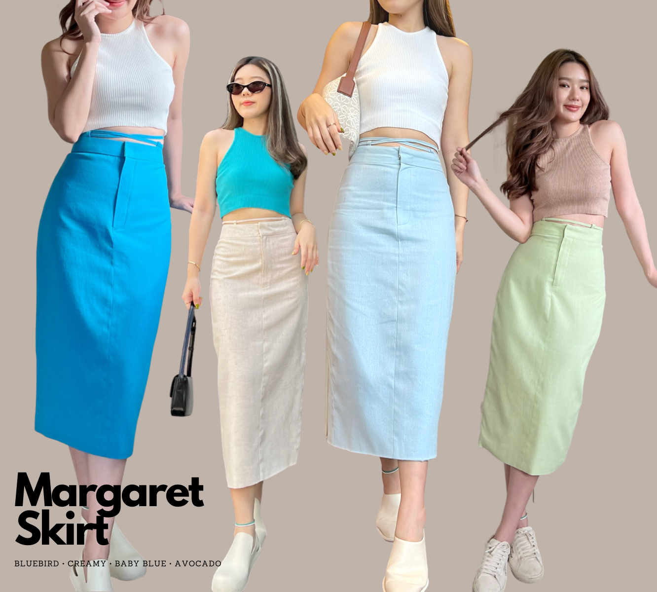Margaret Skirt (ล็อตสุดท้าย)