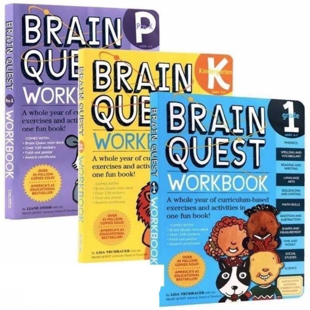 🌟พร้อมส่ง🌟 BrainQuest Workbook