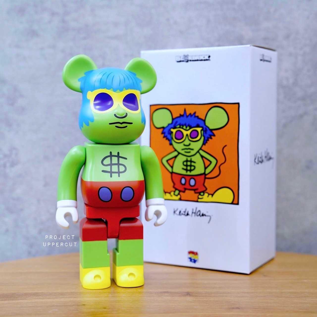 BE@RBRICK 400% KEITH HARING - Andy Mouse [New]