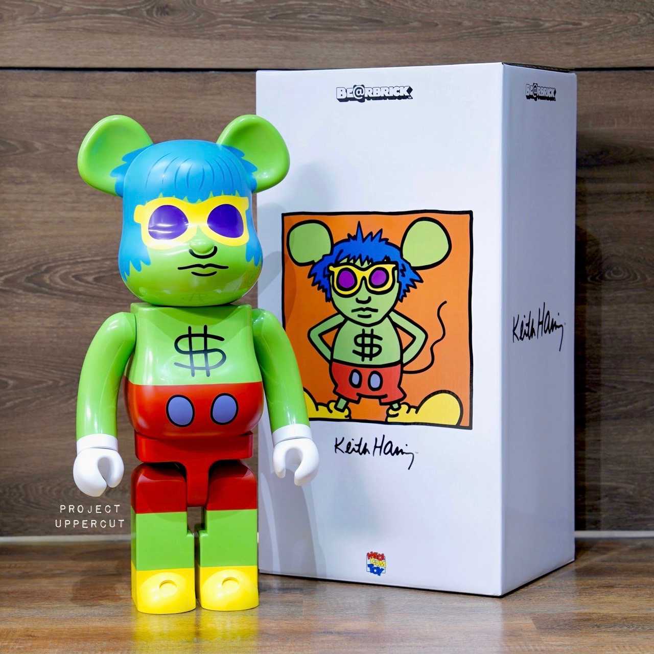 BE@RBRICK 1000% KEITH HARING - Andy Mouse [New]