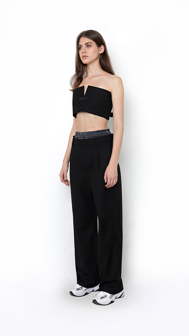 DEVONS • Side zipper tube top