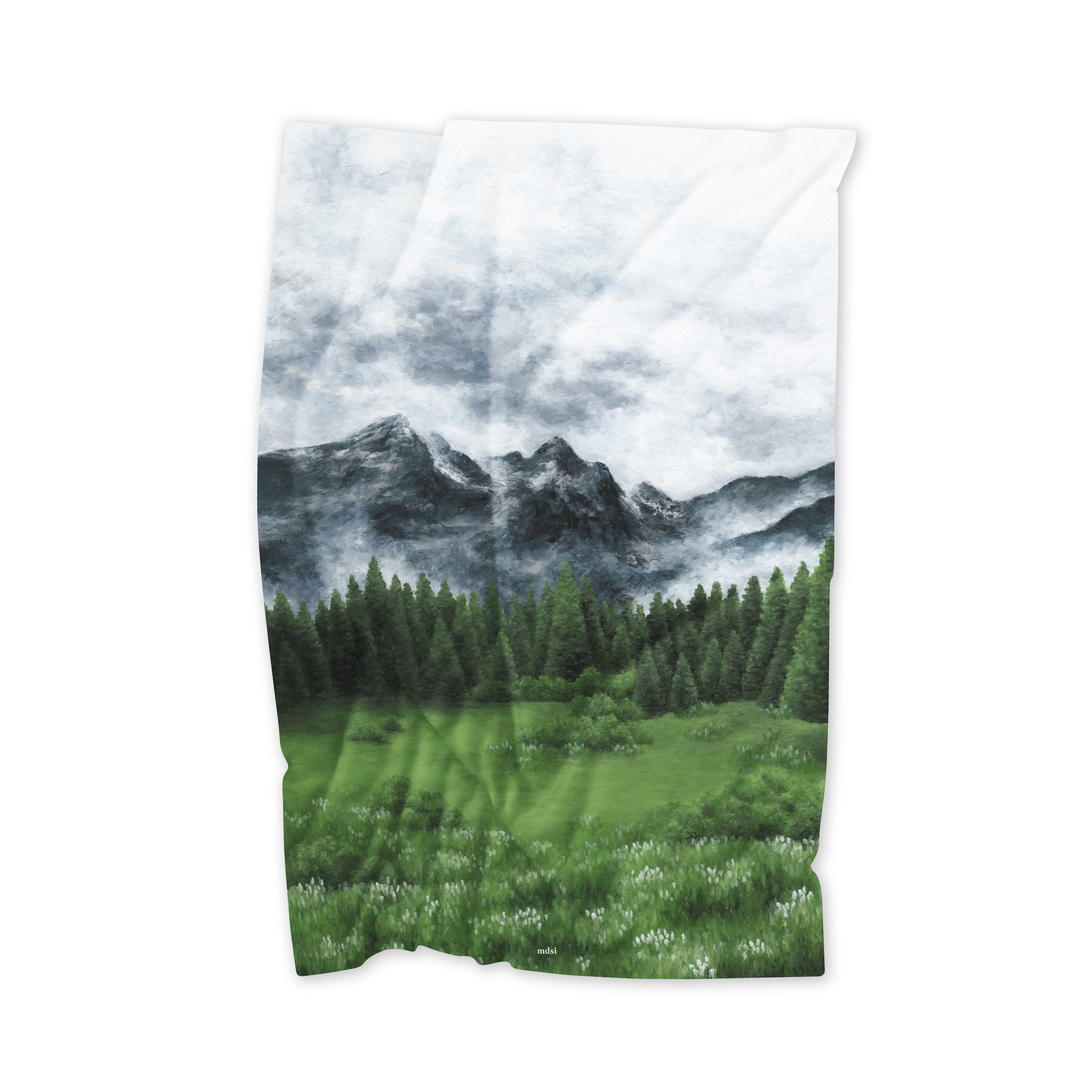 gloomy day - fabric poster