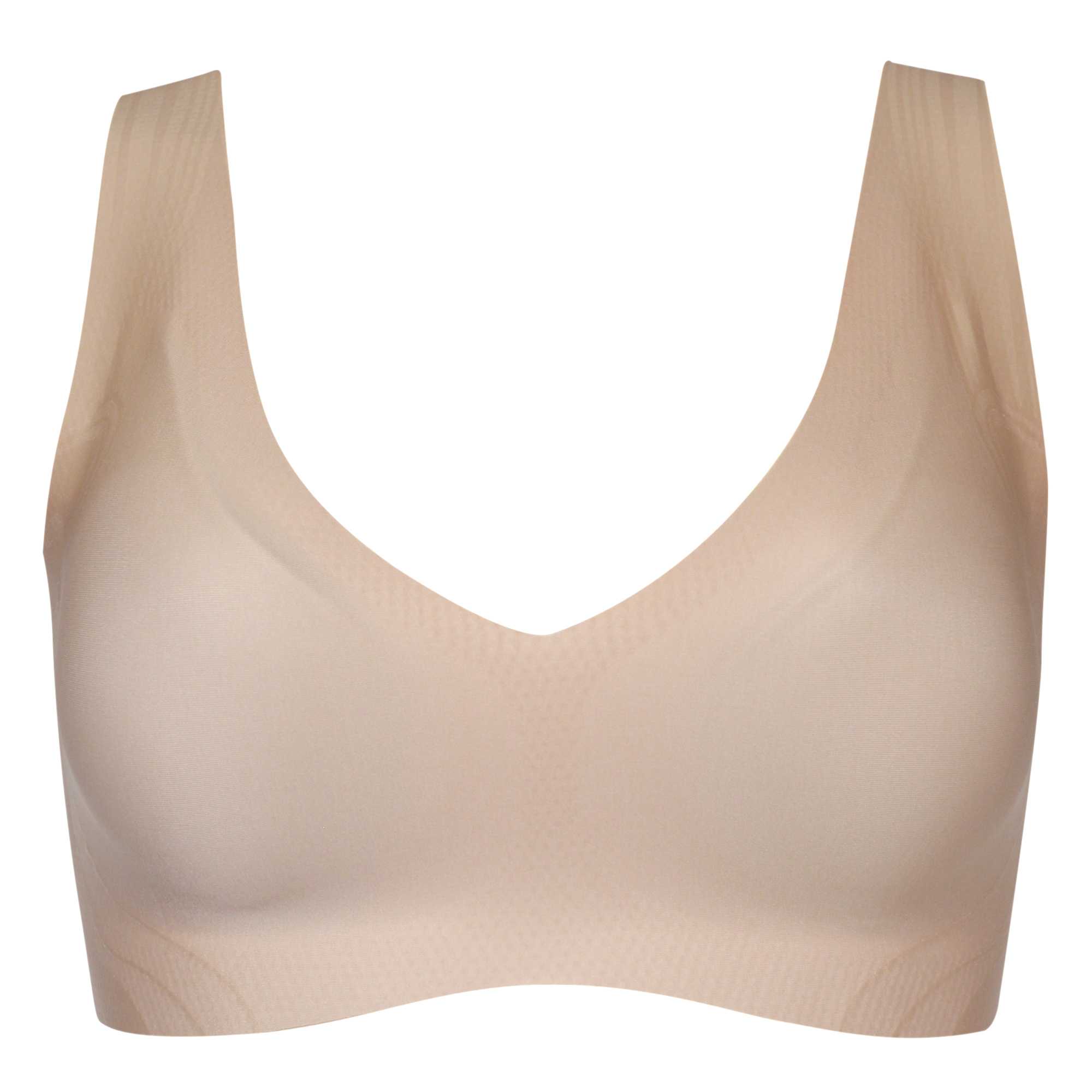 sloggi 10208775 sloggi ZERO Feel N Top 2.0 AX 1195 เสื้อชั้นในไม่มีโครง  สีเนื้อ