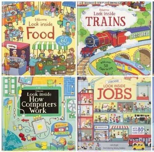 🌟พร้อมส่ง🌟หนังสือ Usborne Look inside 17 แบบ