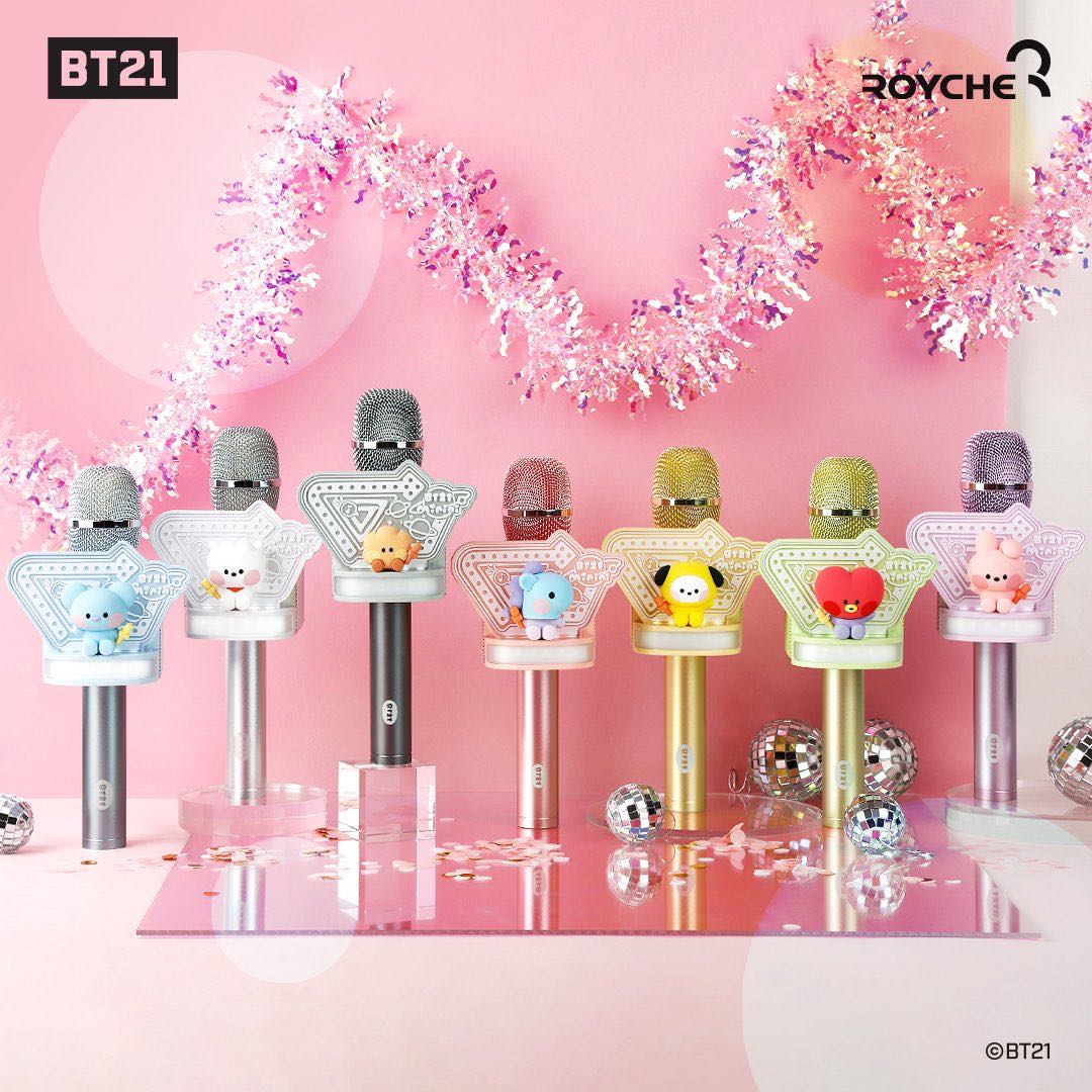 พร้อมส่ง🎉 ไมค์รุ่นใหม่ Minini Baby BT21 Mic Speaker ของแท้100% นำเข้าจากเกาหลี