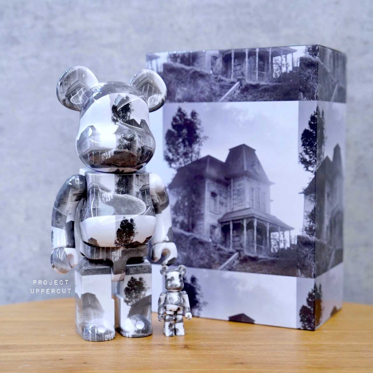 BE@RBRICK 400%+100% PSYCHO : Bates Mansion [New]