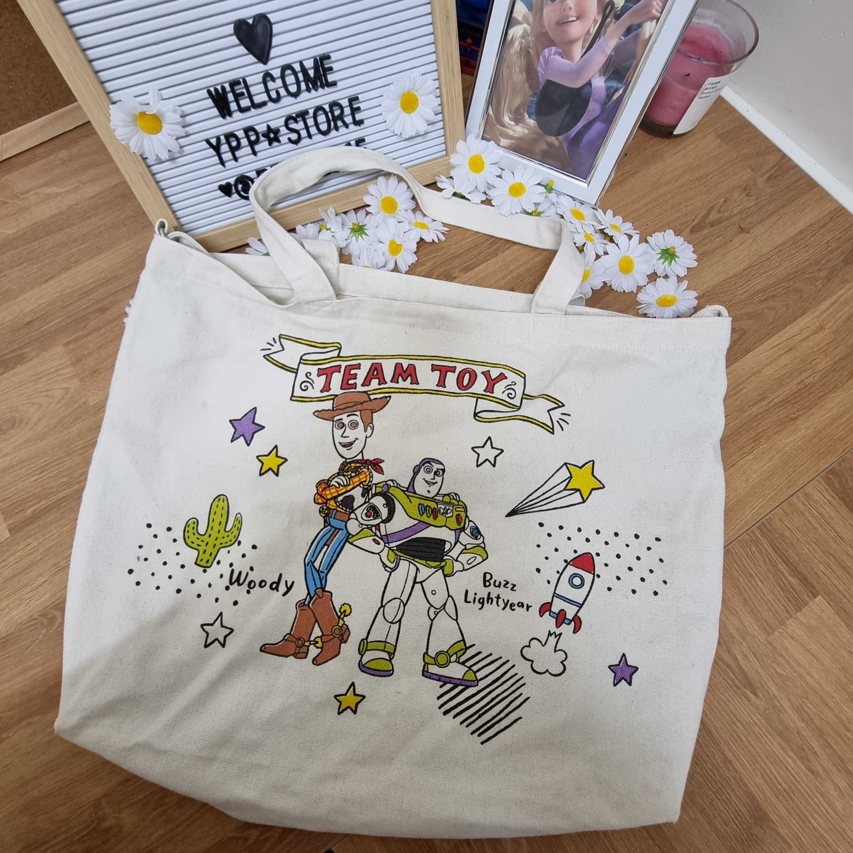พร้อมส่ง 💖  กระเป๋าผ้า #toystorythailand