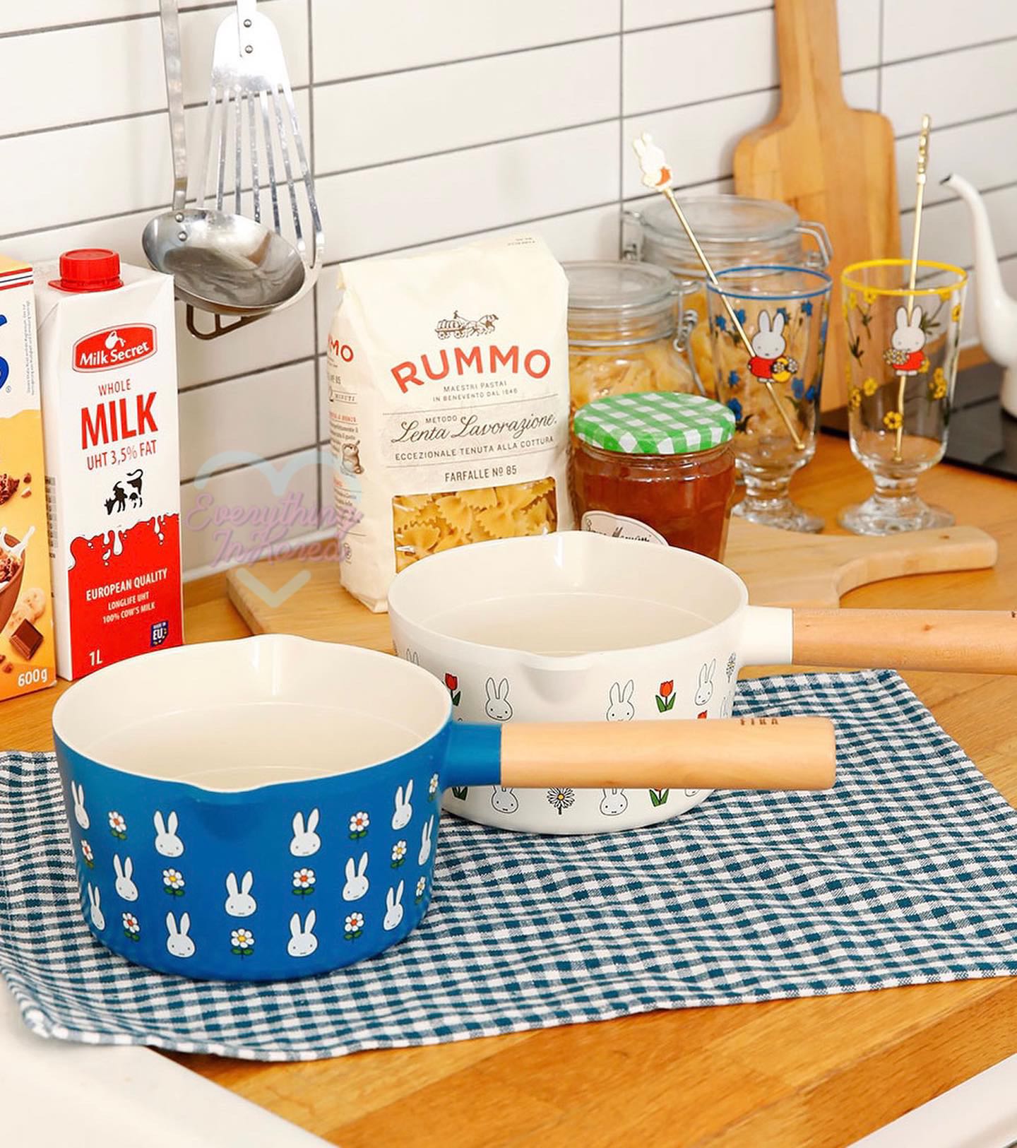 (พรีออเดอร์)NeoflamXMiffy หม้อด้ามจับ17.5cm (ความจุ1.4ลิตร)