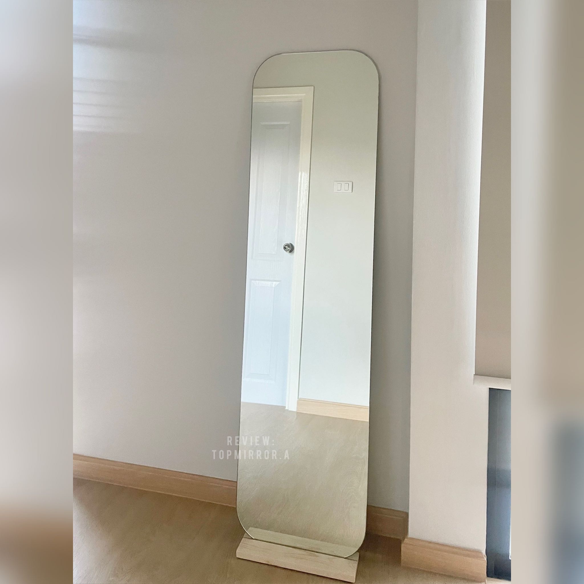 Over door ทรงมน4มุม 40x150 ซม. (แถมฐานไม้)