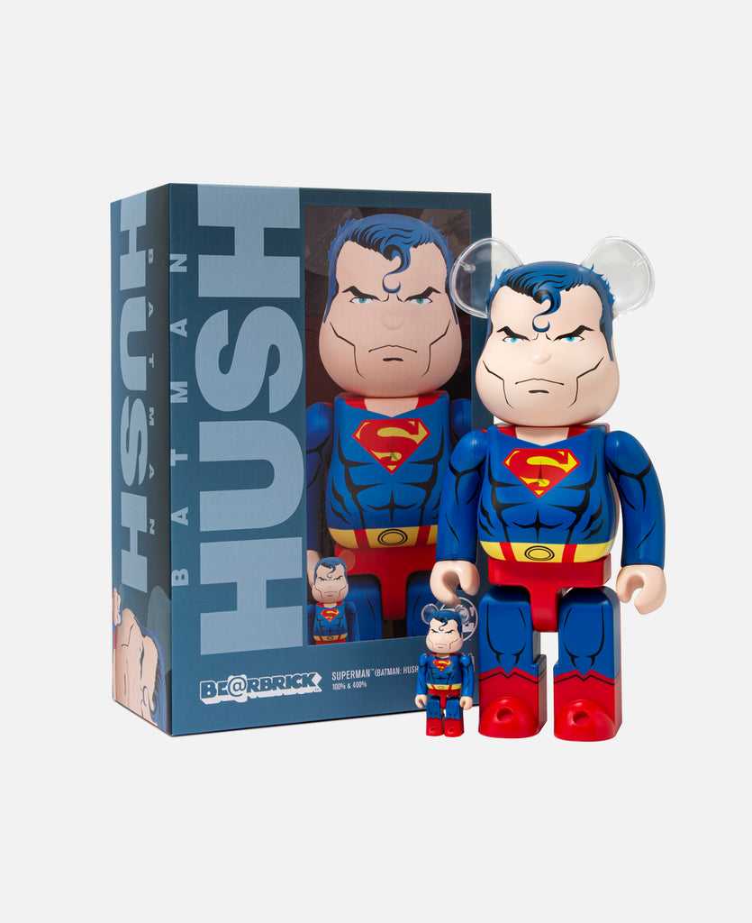 Be@rbrick DC Superman Hush 100%+400% , 1000%