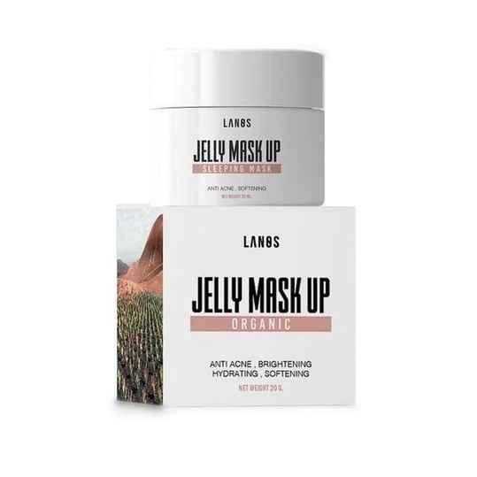 LANOS Jelly Mask Up เจลลี่มาส์กอัพ เปลี่ยนหน้าสิว เป็นหน้าใส (ของแท้ กรีดโค้ต)