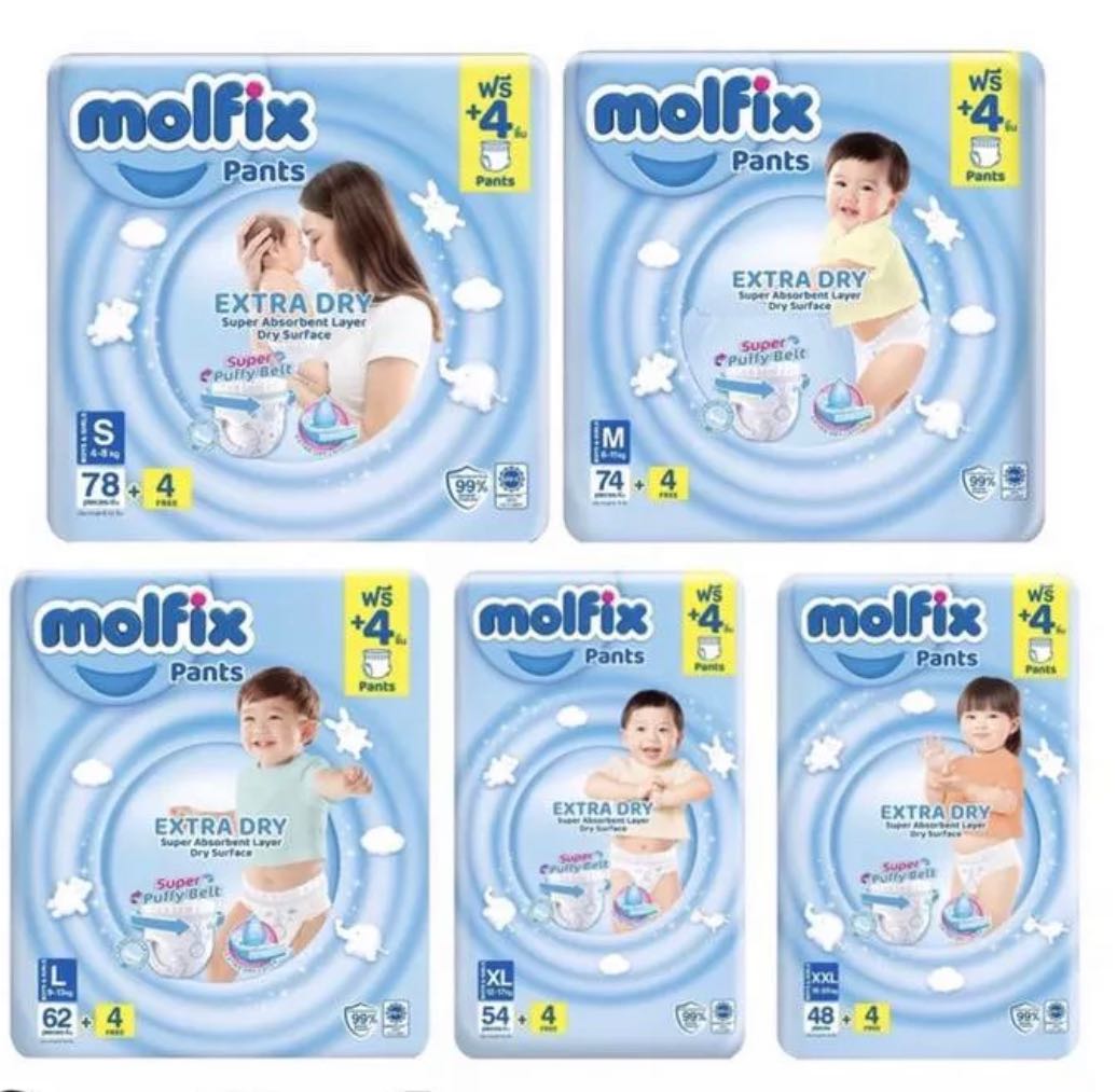 MOLFIX  โมฟิก เอ็กซ์ตร้า ดราย เพ้นท์ รองรับน้ำได้5แก้ว