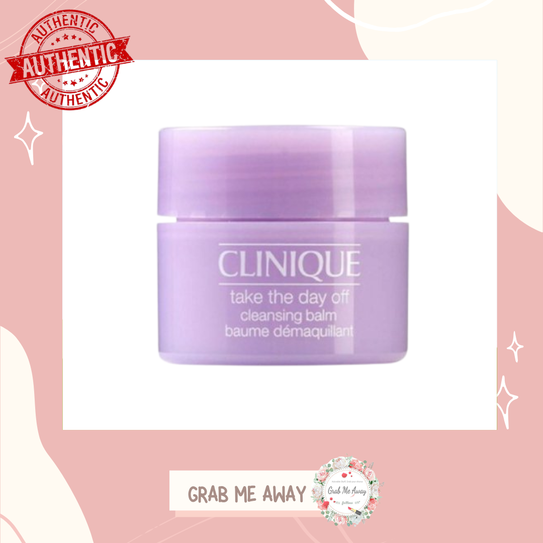 Clinique Take The Day Off Cleansing Balm 15ml บาล์มล้างเครื่องสำอาง ขนาดทดลอง