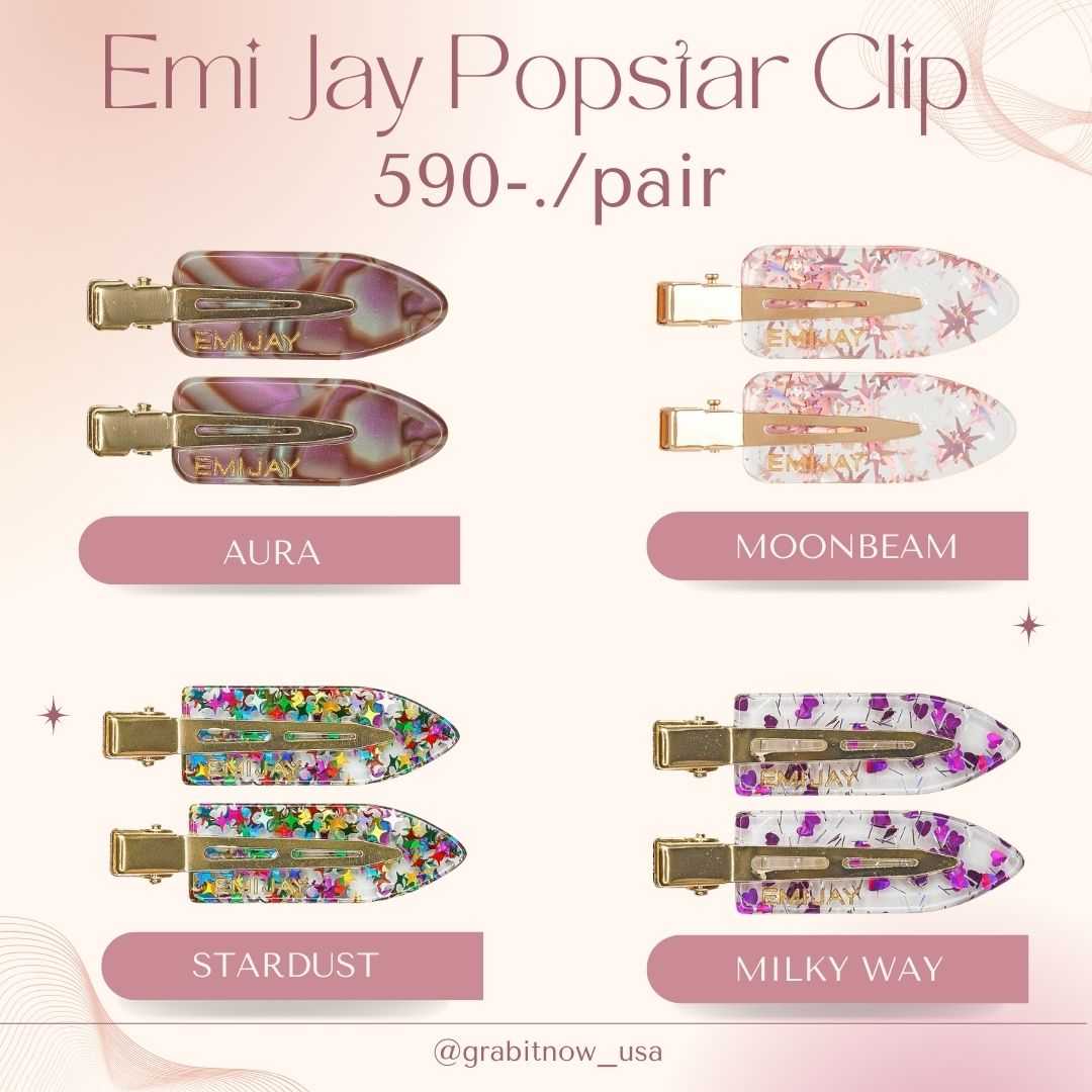 Pre-order Emi Jay Popstar Clips แบ่งขายเป็นคู่