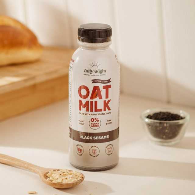 Oat Milk Black Sesame